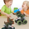 thumbnail image 7 of MesaSe 2PCS Dinosaur Toys for 2 3 4 5 Year Old Boys Gifts, Pull Back Vehicles Toys Monster Truck for Toddler Boys Toys Age 2-4-6, Dinosaur Toys for Kids 3-5 Year Old Boy Christmas Birthday Gifts, 7 of 7