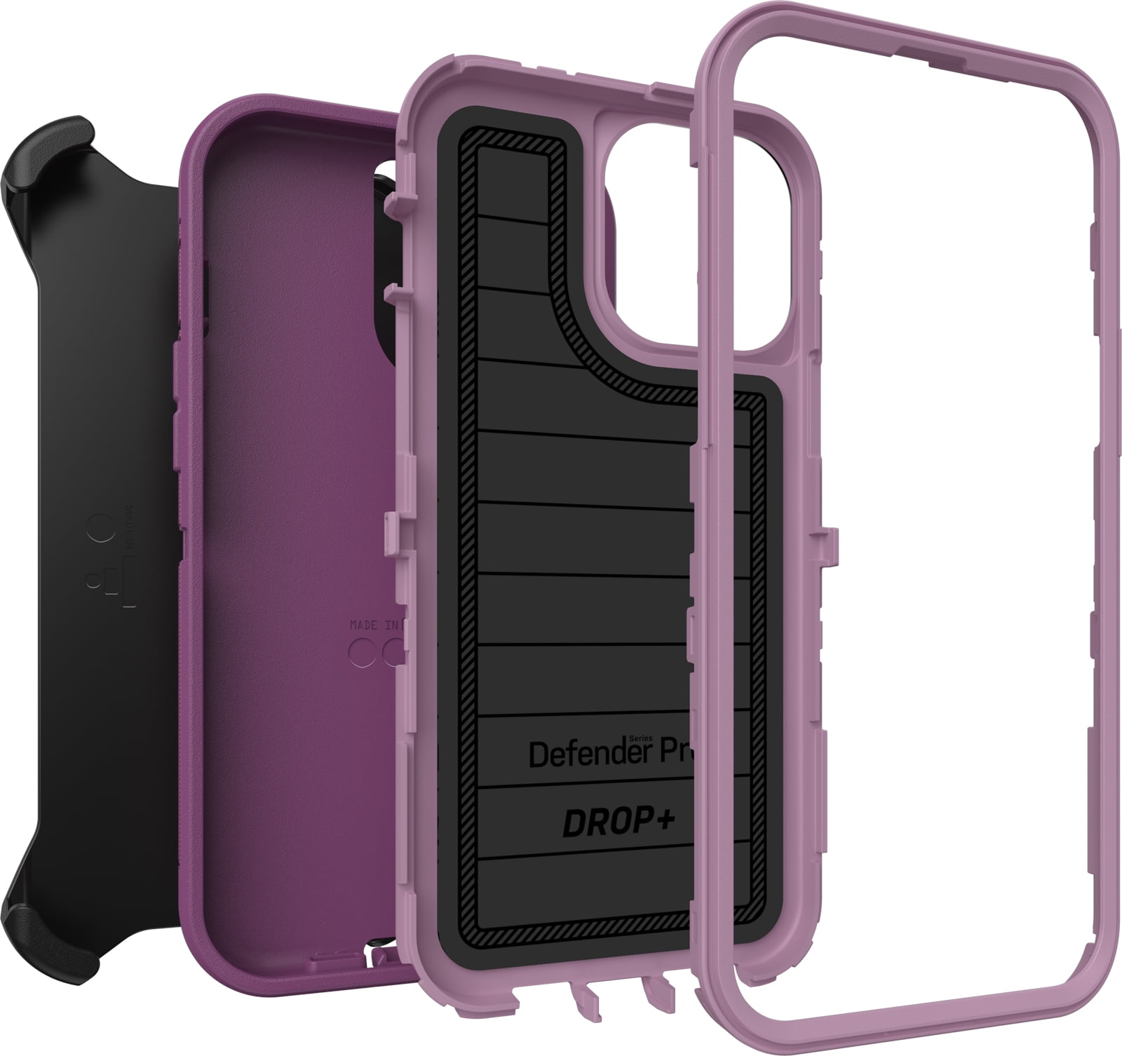 OtterBox Defender Series Pro Case for Apple iPhone 13 Pro Max, and iPhone 12 Pro Max - Purple