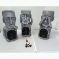 thumbnail image 2 of Kmbangi Easter Resin Flower Pot with Light Island Statue Succulent, 2 of 3