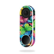 MightySkins NEHEL-Butterfly Party Skin for Nest Hello Video Doorbell - Butterfly Party
