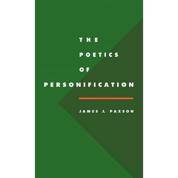 Literature, Culture, Theory The Poetics of Personification, Book 6, (Hardcover)