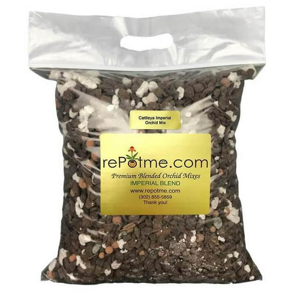 Cattleya Imperial Orchid Mix (Mini Bag) by rePotme