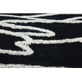 thumbnail image 2 of Addison Rugs Calabar 8' x 10' Abstract Waves Fabric Area Rug in Midnight Black, 2 of 8