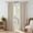 Cream, variant on KoshiMe 100% Blackout Faux Linen Curtains, 52x84 Inches 2 Panels Set, Thermal Insulated Rod Pocket Privacy Curtain Panels for Living Room Bedroom, Cream