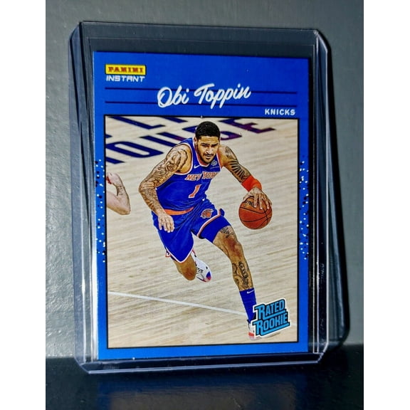 Obi Toppin 2020-2021 Panini NBA Instant #8 Rated Rookie Retro Card 1/35581/3558