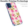 thumbnail image 2 of Butterfly Flower Case for iPhone 12 Mini,Aesthetic Colourful Floral Plant Case for Men Women,Unique Soft TPU Bumper Case Cover, 2 of 5