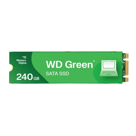 Western Digital Green M.2 2280 240GB SATA III Internal Solid State Drive (SSD) WDS240G3G0B