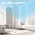 thumbnail image 3 of TOSOT 8,000 BTU Window Air Conditioner - Quiet operation, Energy Star, and Remote Control- Window Mounting AC Unit Fast Cooling for spaces up to 350 sq. ft. Tranquility Series, 3 of 6