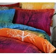 thumbnail image 3 of A Pair of Rainbow Tree Pillow Shams (King, Purple), 3 of 6