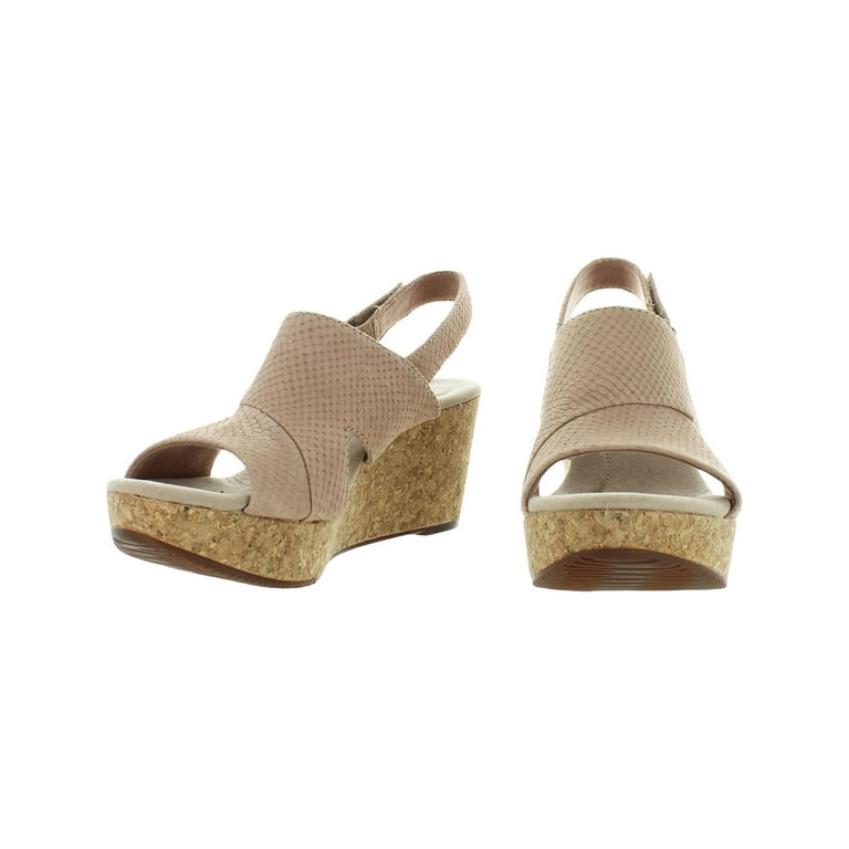 Women s Clarks Annadel Sky Wedge Sandal Walmart
