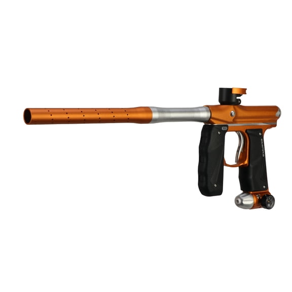 Empire Mini GS Paintball Marker Gun 2 Piece Barrel Dust Tangerine and White, Electric