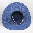 thumbnail image 4 of Ludlz Women's Wide Brim Sun Protection Straw Hat,Folable Floppy Hat,Summer UV Protection Beach Cap, 4 of 4