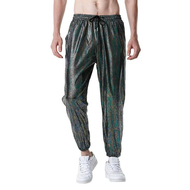 HSMQHJWE Pantalon Negro Para Hombre House Sock Male Casual Snake Print Pants Drawstring Pocket Leggings Pant Trousers - Walmart.com