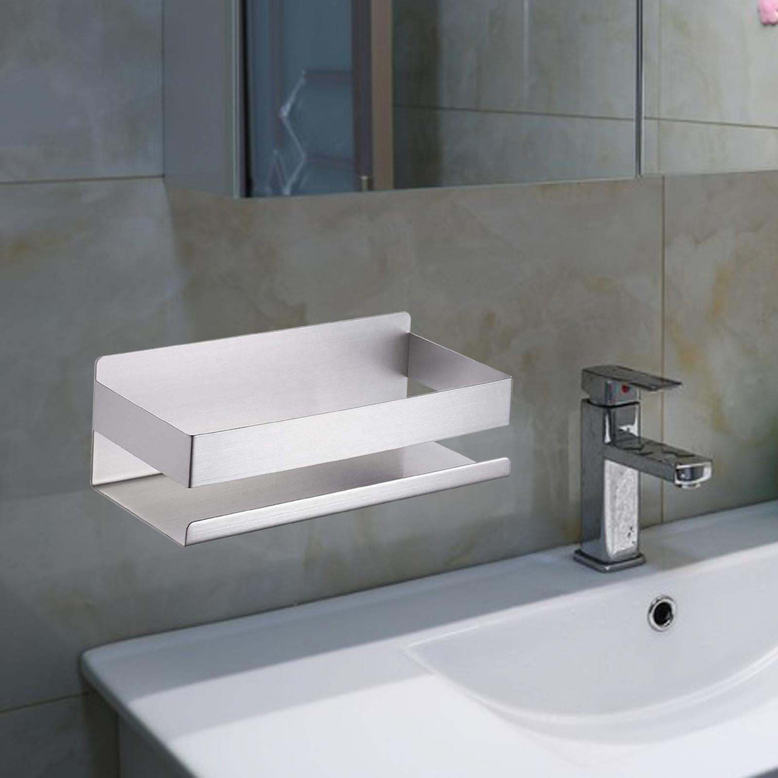 Floating Shelves No Drilling Bathroom Shelf for Living Room Bedroom