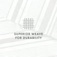 thumbnail image 5 of Noble Linens Light Gray Vintage Stripe Pattern 2-Piece Duvet Cover Set, Twin/TwinXL, 5 of 11