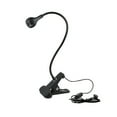 thumbnail image 1 of Bearachild USB Clip-On Luz de lectura LED Cabecero de cama flexible Office Eye Caring Iluminación y accesorios luz blanca negra Bearachild HA2664-01, 1 of 6