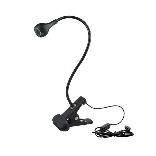 Luz de lectura LED Bewildely USB Clip-On flexible Cabecero de cama