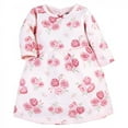 thumbnail image 3 of Hudson Baby Infant and Toddler Girl Cotton Dresses, Blush Rose Leopard, 3 Toddler, 3 of 4