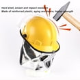thumbnail image 4 of Firefighter Safety Helmet, Flame Retardant High Strength Fire Rescue Helmet Lightweight Comfortable Heat Resistant  for Firefighting, 4 of 7