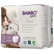 Bambo Nature Baby Diapers, Disposable, Eco-Friendly Diapers, Size 2, 7-13 lbs, 32 Count, 1 Pack