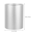 thumbnail image 4 of 1 Pc Contenedor de bolígrafo de aleación de aluminio Soporte de bolígrafo de metal Organizador de bolígrafo redondo de oficina, 4 of 7