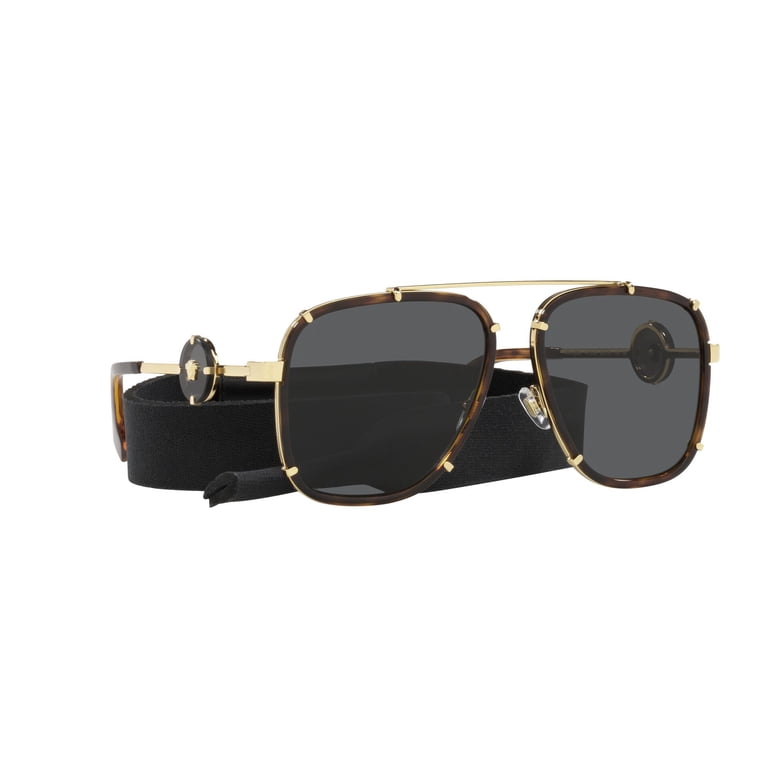Versace VE2233 Sunglasses - (147087) Havana/Dark Gray - 60mm  display picture 1