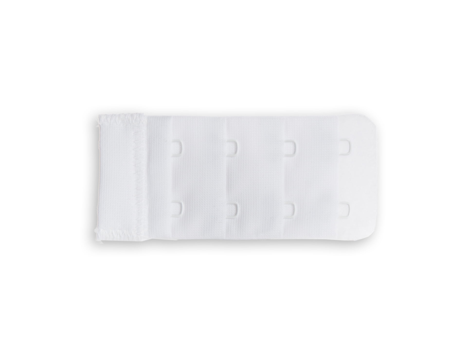 Fashion Essentials Bra Back Extender 2 Hook, White, 2Hook