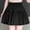 Black, variant on Dianli Skirt Skort Women's Bowknot Puffy A Line Short Skirt High Waist Ruffled Hem Tiered Pleated Mini Skirt Playful Flared Design Breathable Lightweight Summer Party Dance Beachwear