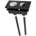 thumbnail image 1 of Toilet Tank Button Bathroom Toilet Push Button Toilet Tank Dual Flushing Button Replacement, 1 of 9