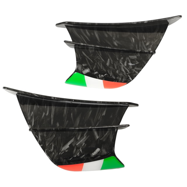 Motorcycle Winglets, 2PCs Motorcycle Wing Side Spoiler Fairings Winglets Motorcycle Fairing Wing Motorcycle Spoiler Wing Motorcycle Side Spoiler Fit for 400 250 Z900 Z1000