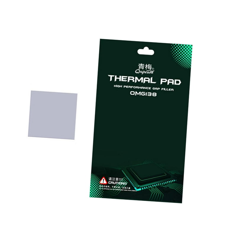 Silicone CPU Thermal Pads High Efficient Thermal Pad, Heat Resistant GPU  Memory Heat Sink ,North And South Bridge - 30x30x1.0mm 