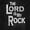 Black, variant on The Lord Is My Rock Christian Men's Graphic T Shirt Tees Brisco Brands L