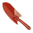 thumbnail image 3 of Uxcell 10.5 Inch Long Home Yard Digging Planting Metal Garden Hand Tools Trowel Shovel Spade Red, 3 of 5