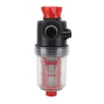 thumbnail image 3 of Irrigation Water Pump Filter Fine Mesh Double Layer Filtration High Flow Inline Strainer for Garden Lawn 32mm Connector (External 1.2 Inch Tube), 3 of 16