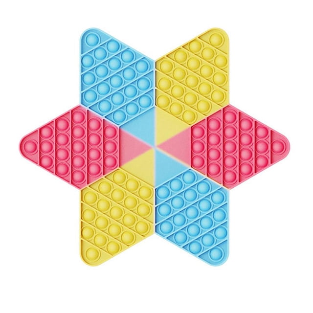 Juguete De Burbujas De Empuje, Juguete Sensorial Para Autismo, Necesidades Especiales, Juguete Para Aliviar El Estrés Para Niños Y Adultos Sweethay FN006947-01