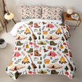 thumbnail image 2 of Erosebridal White Camping Twin Quilt Set, Guitar Tent Twin Coverlet Set for Men and Women, 2pcs, 2 of 7