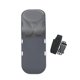 thumbnail image 5 of Soporte lumbar de comodidad del reposacabezas de la silla de oficina para la computadora/silla de escritorio que trabaja Superior gris acolchado, 5 of 8