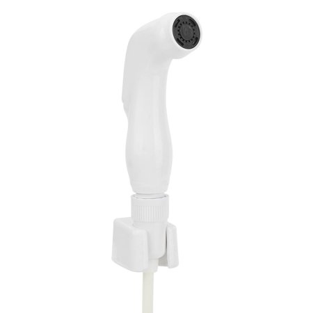Ccdes Household Bathroom Toilet PU Handheld Bidet Sprayer Set Kit with Spring Tube Holder G1/2in, Toilet Bidet