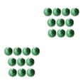 thumbnail image 3 of Moyic 10 Uds. De bolas para el Día de San Patricio, tréboles colgantes decorativos, relleno de bolas, decoraciones para fiestas verdes, Tipo6 2piezas, 3 of 6