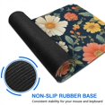 thumbnail image 6 of Long Mouse Pads for Desk,Pioneer Flower Floral Print Pattern Desk Mats on Top Of Desks, Desk Mouse Pad Extra Large with 3mm Non-Slip Base and Stitched Edge for Gaming,Office,Work,Home 35.4"x15.7", 6 of 6