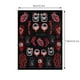thumbnail image 3 of Pegatinas para uñas con diseño de calavera y labios rojos en relieve de Halloween con diseño de títeres de terror en 5D, 3 of 5
