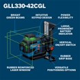 thumbnail image 2 of Nivel láser Bosch GLL330-42CGL, haz verde 360° con Bluetooth, 2 of 7