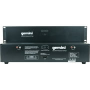 Gemini Sound CDX-2250i Pro DJ Audio Equipment Mountable Dual CD CD-R Media Players USB Input
