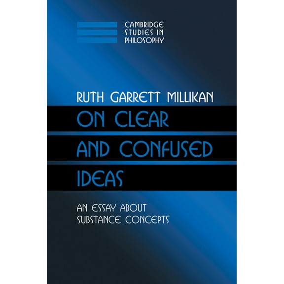 Cambridge Studies in Philosophy On Clear and Confused Ideas, (Hardcover)