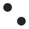 thumbnail image 4 of serony 1/2/3 Tapis de Table Rond Chauffe Résistant Anti-Écaillage à l'Huile Set de Table Lavable Hôtel Restaurant Théière Bol Tampon d'Isolation Noir 2PCS, 4 of 6