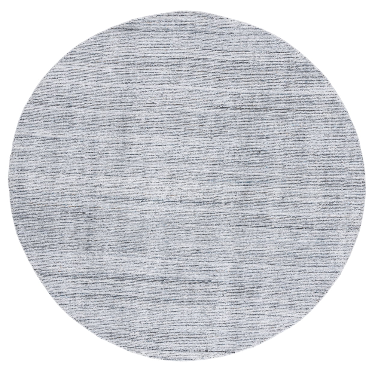 SAFAVIEH Mirage Weldon Distressed Area Rug, Dark Gray, 7' x 7' Round