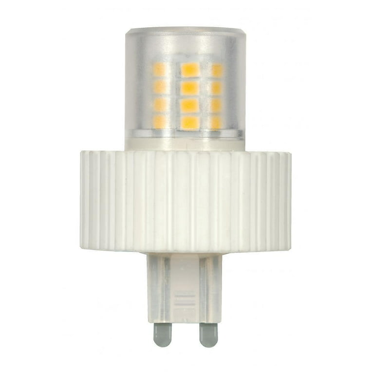 Satco S9228 5W 120V T4 Replacement LED Lamp with 3000K G9 Base deg Beam Angle - Walmart.com