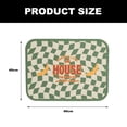 thumbnail image 2 of Retro leather dining table mat anti-scalding, heat insulation, household bowl mat, western food mat, waterproof and oil-proof tablecloth. - combination:mixstyle1, 2 of 5