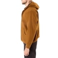 thumbnail image 2 of Sherpa-Lined Duck Canvas Hooded Jacket, 2 of 5