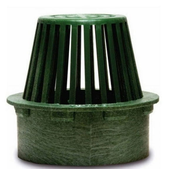 NDS 70 3 in. Green Flat Top Structural Foam Polyolefin Atrium Grate